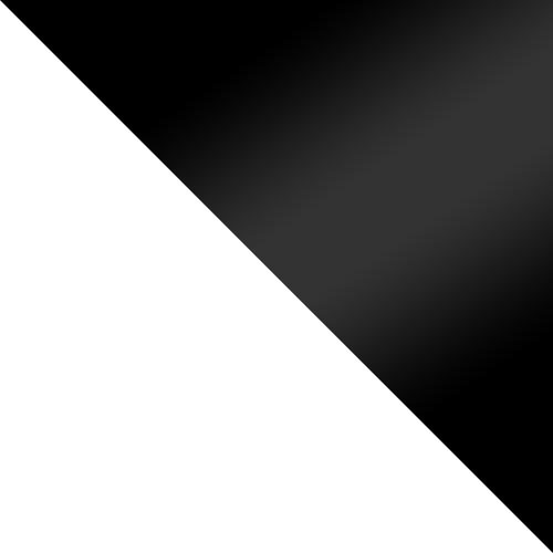 Hvid / Sort Lacobel