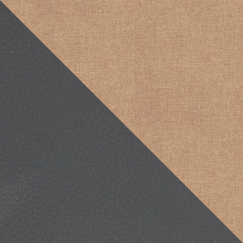 PU l&aelig;der Soft 020 (Grafit) + Lux 24
