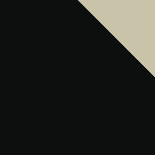 Korpus: Sort / Pude: Creme