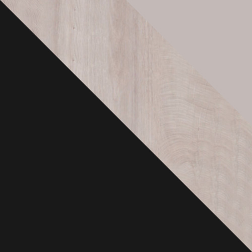 Sort / Eg + Beige