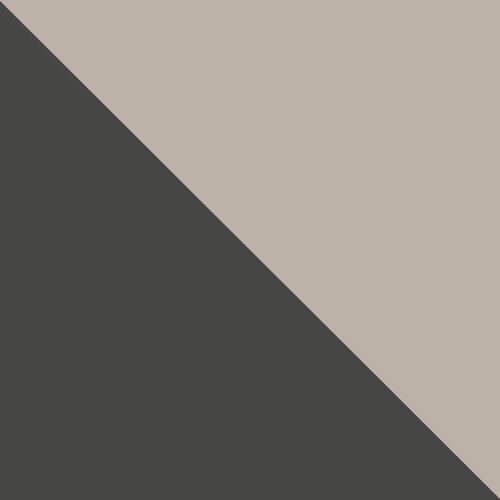 antracit / lys beige