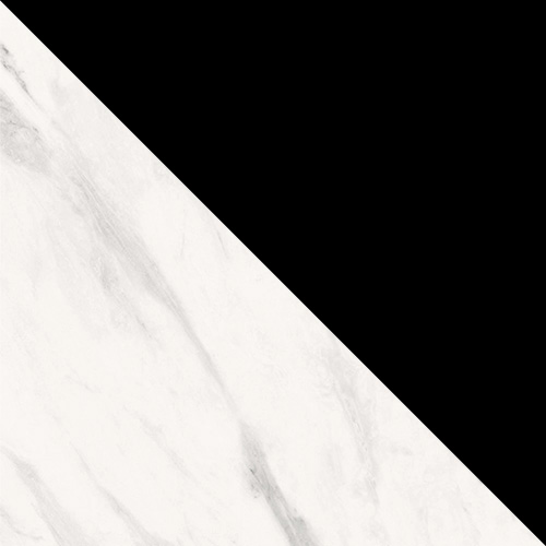 marmor bianco + hvid h&oslash;jglans / sort